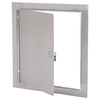 Elmdor Dry Wall Access Door, 12x12, Stainless Steel W/ Cylinder Lock DW12X12SS-CL